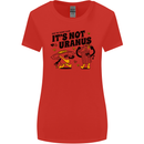 Its Not Uranus Funny Climate Change Womens Wider Cut T-Shirt Red