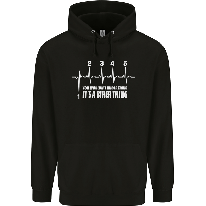 Its a Biker Thing Motorcycle Motorbike Childrens Kids Hoodie Black