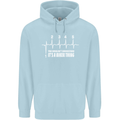 Its a Biker Thing Motorcycle Motorbike Childrens Kids Hoodie Light Blue