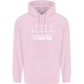 Its a Biker Thing Motorcycle Motorbike Childrens Kids Hoodie Light Pink
