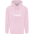 Its a Biker Thing Motorcycle Motorbike Childrens Kids Hoodie Light Pink