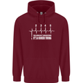 Its a Biker Thing Motorcycle Motorbike Childrens Kids Hoodie Maroon