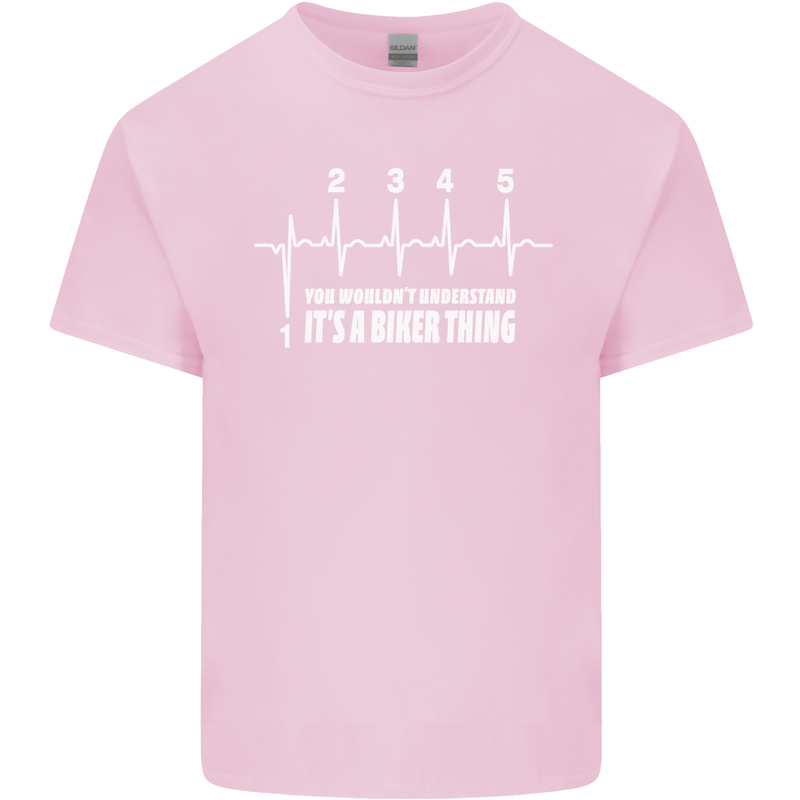 Its a Biker Thing Motorcycle Motorbike Kids T-Shirt Childrens Light Pink