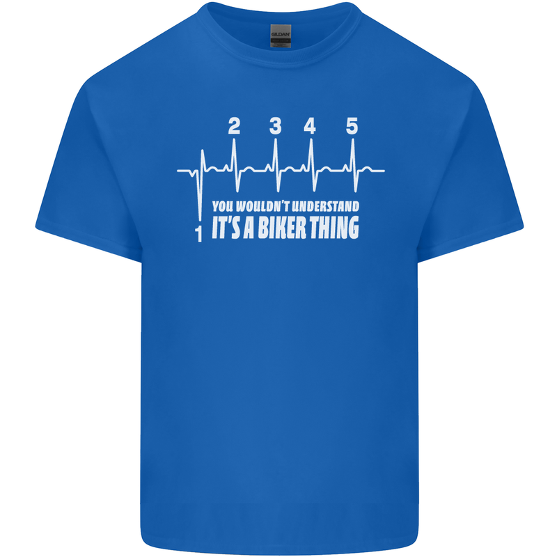 Its a Biker Thing Motorcycle Motorbike Kids T-Shirt Childrens Royal Blue