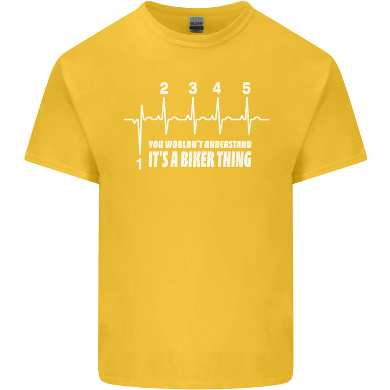 Its a Biker Thing Motorcycle Motorbike Kids T-Shirt Childrens Yellow