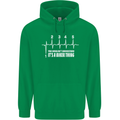 Its a Biker Thing Motorcycle Motorbike Mens 80% Cotton Hoodie Irish Green