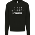 Its a Biker Thing Motorcycle Motorbike Mens Sweatshirt Jumper Black