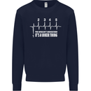 Its a Biker Thing Motorcycle Motorbike Mens Sweatshirt Jumper Navy Blue