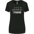 Its a Biker Thing Motorcycle Motorbike Womens Wider Cut T-Shirt Black