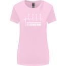 Its a Biker Thing Motorcycle Motorbike Womens Wider Cut T-Shirt Light Pink