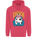 Its a Cowch Funny Cow Childrens Kids Hoodie Heliconia