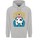 Its a Cowch Funny Cow Childrens Kids Hoodie Sports Grey