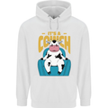 Its a Cowch Funny Cow Childrens Kids Hoodie White
