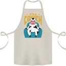 Its a Cowch Funny Cow Cotton Apron 100% Organic Natural