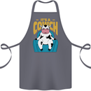 Its a Cowch Funny Cow Cotton Apron 100% Organic Steel