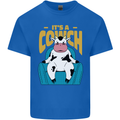Its a Cowch Funny Cow Kids T-Shirt Childrens Royal Blue