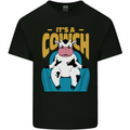 Its a Cowch Funny Cow Mens Cotton T-Shirt Tee Top Black