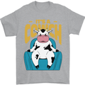 Its a Cowch Funny Cow Mens T-Shirt 100% Cotton Sports Grey