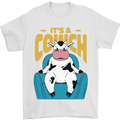 Its a Cowch Funny Cow Mens T-Shirt 100% Cotton White
