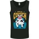 Its a Cowch Funny Cow Mens Vest Tank Top Black