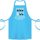 Its a Lorry Driver Thing Funny Truck Trucker Cotton Apron 100% Organic Turquoise