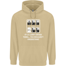 Its a Lorry Driver Thing Funny Truck Trucker Mens 80% Cotton Hoodie Sand