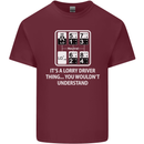 Its a Lorry Driver Thing Funny Truck Trucker Mens Cotton T-Shirt Tee Top Maroon