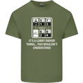 Its a Lorry Driver Thing Funny Truck Trucker Mens Cotton T-Shirt Tee Top Military Green
