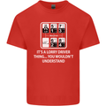 Its a Lorry Driver Thing Funny Truck Trucker Mens Cotton T-Shirt Tee Top Red