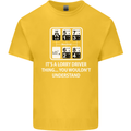 Its a Lorry Driver Thing Funny Truck Trucker Mens Cotton T-Shirt Tee Top Yellow