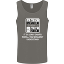 Its a Lorry Driver Thing Funny Truck Trucker Mens Vest Tank Top Charcoal
