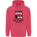 Its a Lorry Driver Thing Funny Trucker Truck Childrens Kids Hoodie Heliconia