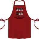 Its a Lorry Driver Thing Funny Trucker Truck Cotton Apron 100% Organic Maroon