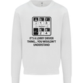 Its a Lorry Driver Thing Funny Trucker Truck Kids Sweatshirt Jumper White