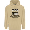Its a Lorry Driver Thing Funny Trucker Truck Mens 80% Cotton Hoodie Sand