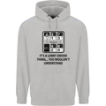 Its a Lorry Driver Thing Funny Trucker Truck Mens 80% Cotton Hoodie Sports Grey