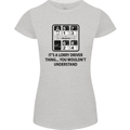 Its a Lorry Driver Thing Funny Trucker Truck Womens Petite Cut T-Shirt Sports Grey