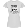 Its a Lorry Driver Thing Funny Trucker Truck Womens Petite Cut T-Shirt White