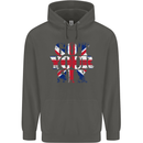 Ive Got Your Six Union Jack Flag Army Paras Childrens Kids Hoodie Storm Grey