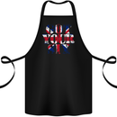 Ive Got Your Six Union Jack Flag Army Paras Cotton Apron 100% Organic Black