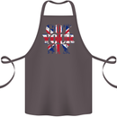 Ive Got Your Six Union Jack Flag Army Paras Cotton Apron 100% Organic Dark Grey
