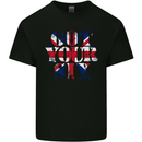 Ive Got Your Six Union Jack Flag Army Paras Kids T-Shirt Childrens Black