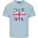 Ive Got Your Six Union Jack Flag Army Paras Kids T-Shirt Childrens Light Blue