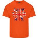 Ive Got Your Six Union Jack Flag Army Paras Kids T-Shirt Childrens Orange