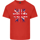 Ive Got Your Six Union Jack Flag Army Paras Kids T-Shirt Childrens Red