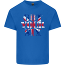 Ive Got Your Six Union Jack Flag Army Paras Kids T-Shirt Childrens Royal Blue
