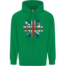 Ive Got Your Six Union Jack Flag Army Paras Mens 80% Cotton Hoodie Irish Green