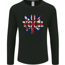 Ive Got Your Six Union Jack Flag Army Paras Mens Long Sleeve T-Shirt Black