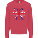 Ive Got Your Six Union Jack Flag Army Paras Mens Sweatshirt Jumper Heliconia
