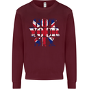 Ive Got Your Six Union Jack Flag Army Paras Mens Sweatshirt Jumper Maroon